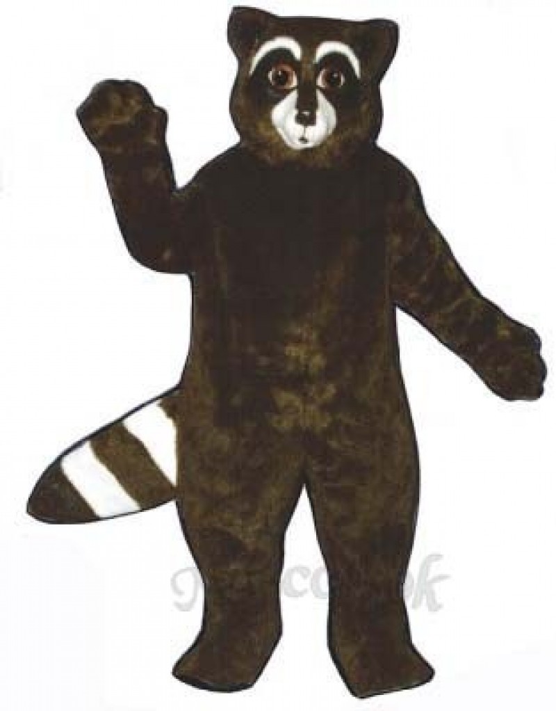 Rex Raccoon Mascot Costume