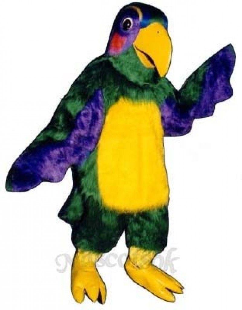 Cute Colorful Parrot Mascot Costume