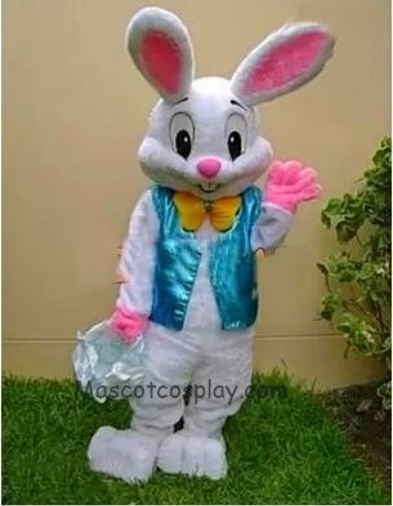 Easter Bunny Rabbit Mascot Costume Fancy Dress Cartoon Suit