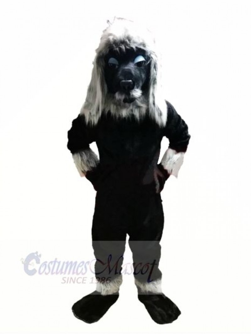 Black Poodle Dog Mascot Costumes Adult