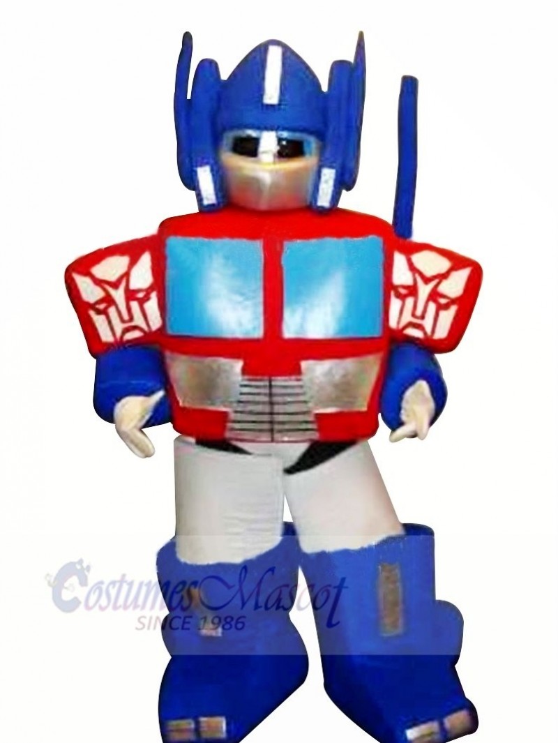 High Quality Blue Robot Mascot Costumes Cartoon