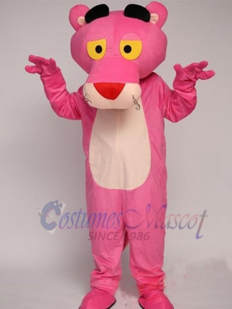 Pink Panther Mascot Costume for Adult