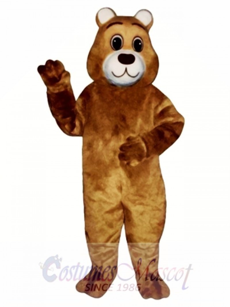 Cute Gentle Bear Mascot Costume