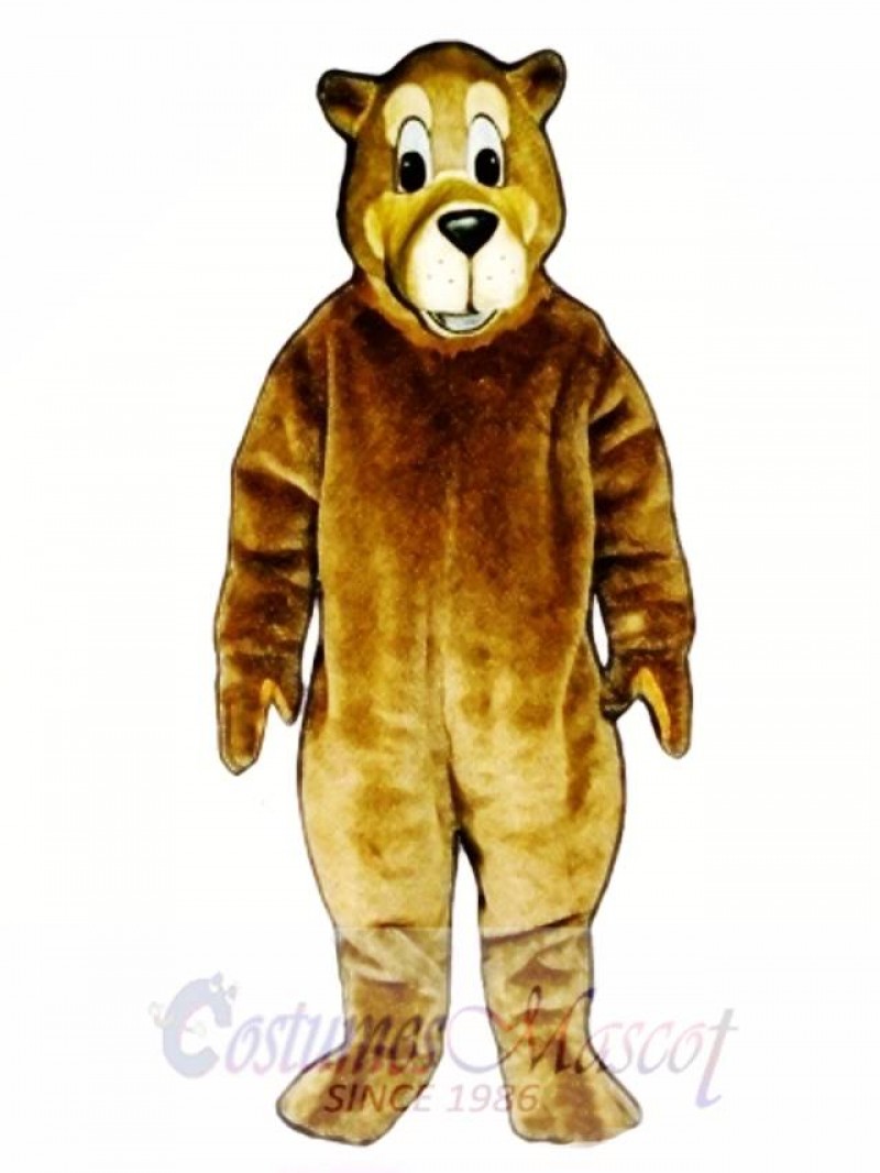 Cute Buster Bear Mascot Costume