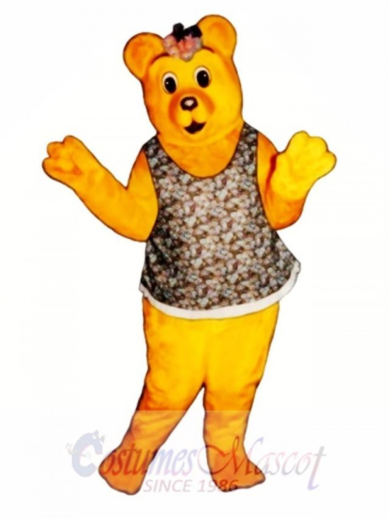 Little Girl Bear Mascot Costume