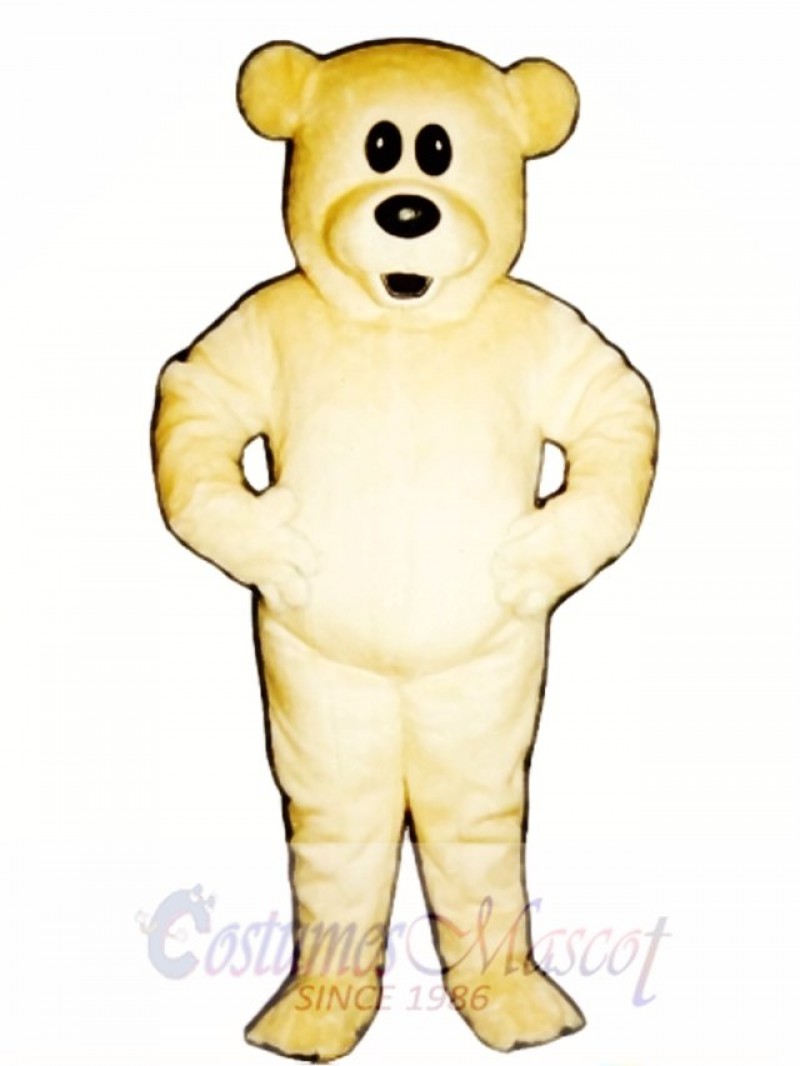 Cute Butterscotch Bear Mascot Costume