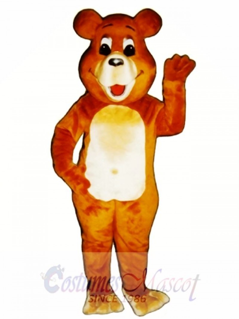 New Belly Bear Mascot Costume