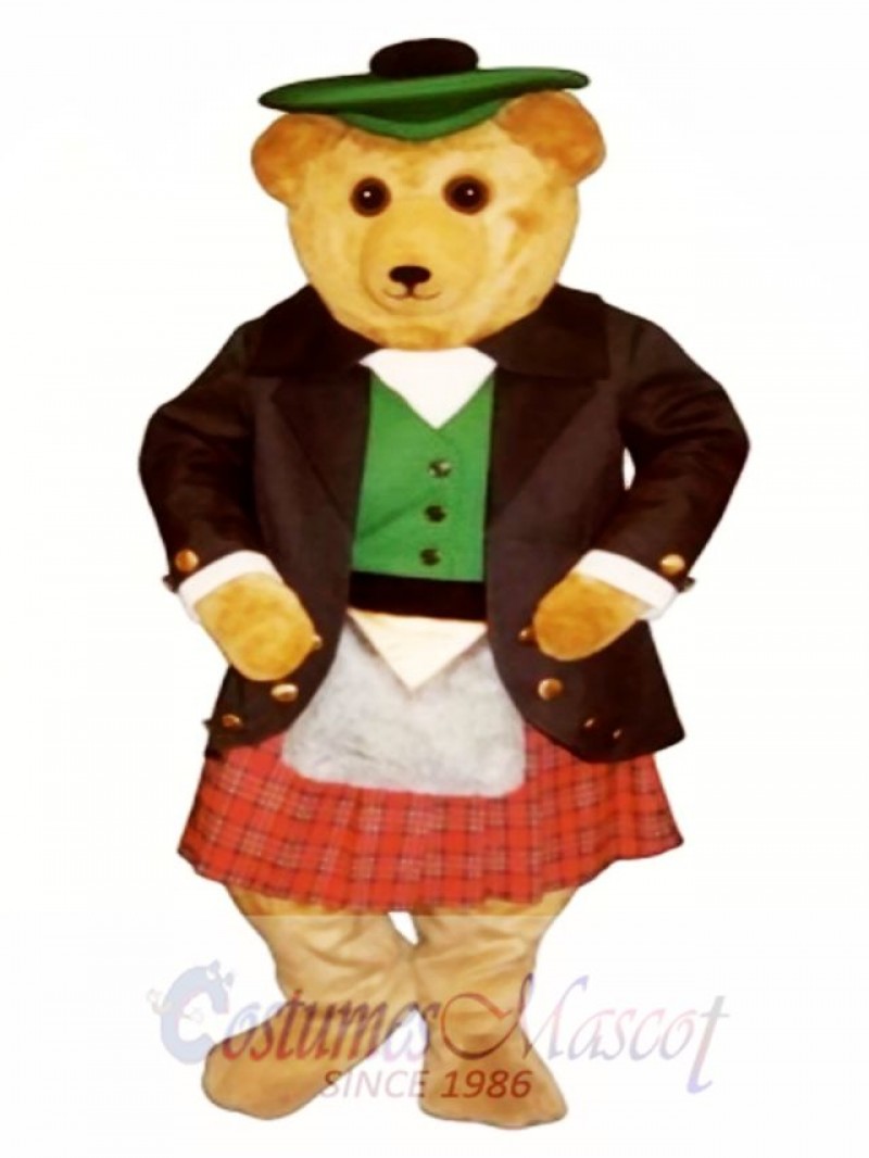 Argyle MacBear Bear Mascot Costume