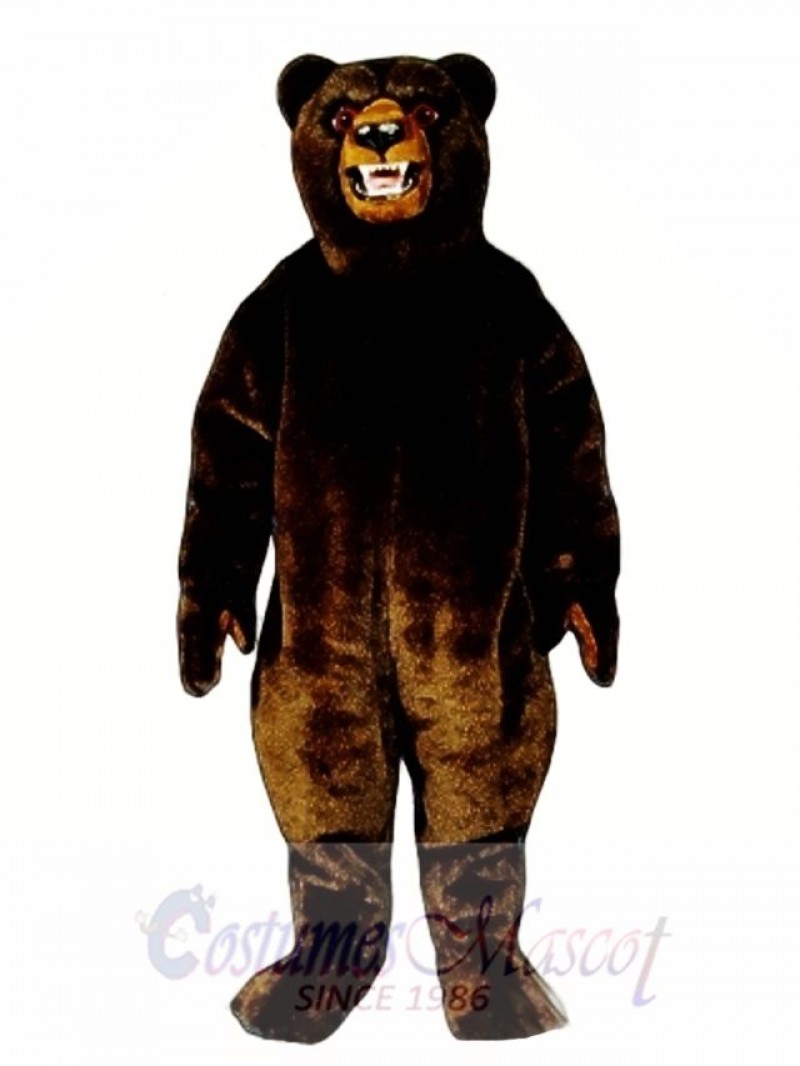 Grizzly Bear Mascot Costume