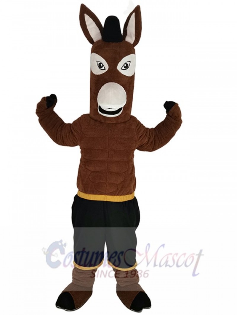 Mule mascot costume