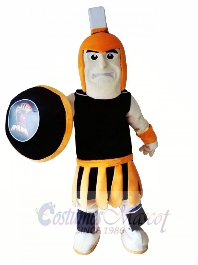 Knight Spartan Trojan Mascot Costume