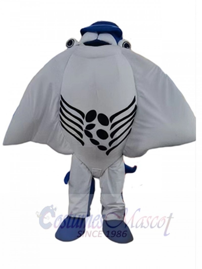 Manta Ray mascot costume