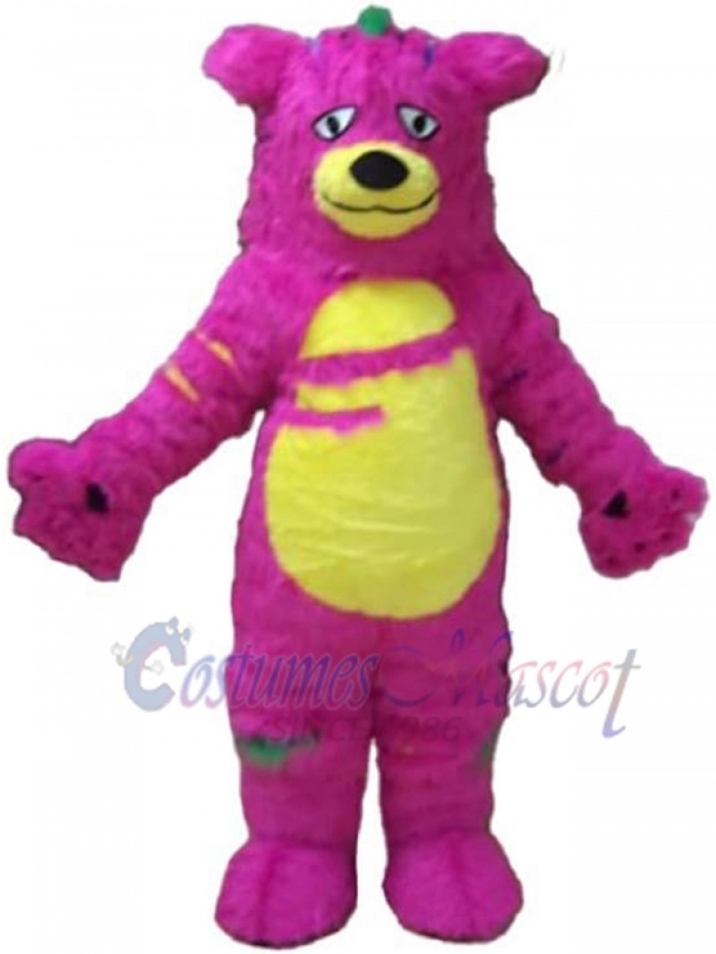 Halloween Purple Monster Mascot Costume