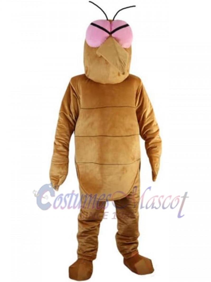 Tan Mosquito Mascot Costume