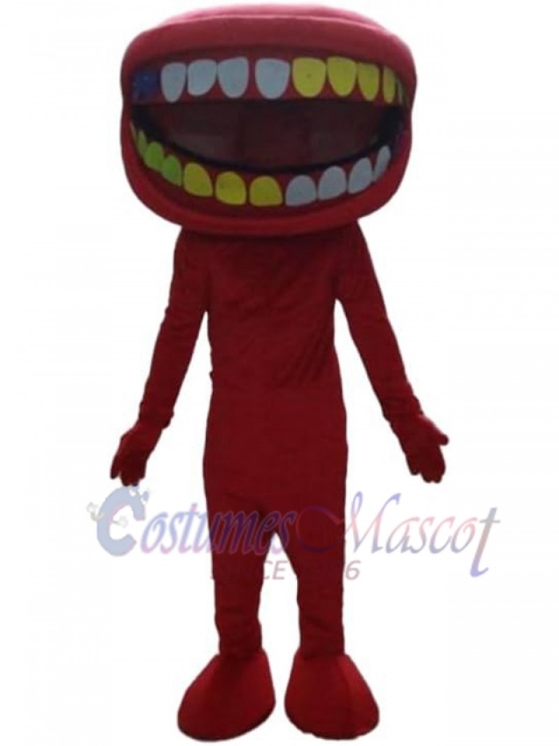 Grotesque Mouth Mascot Costume