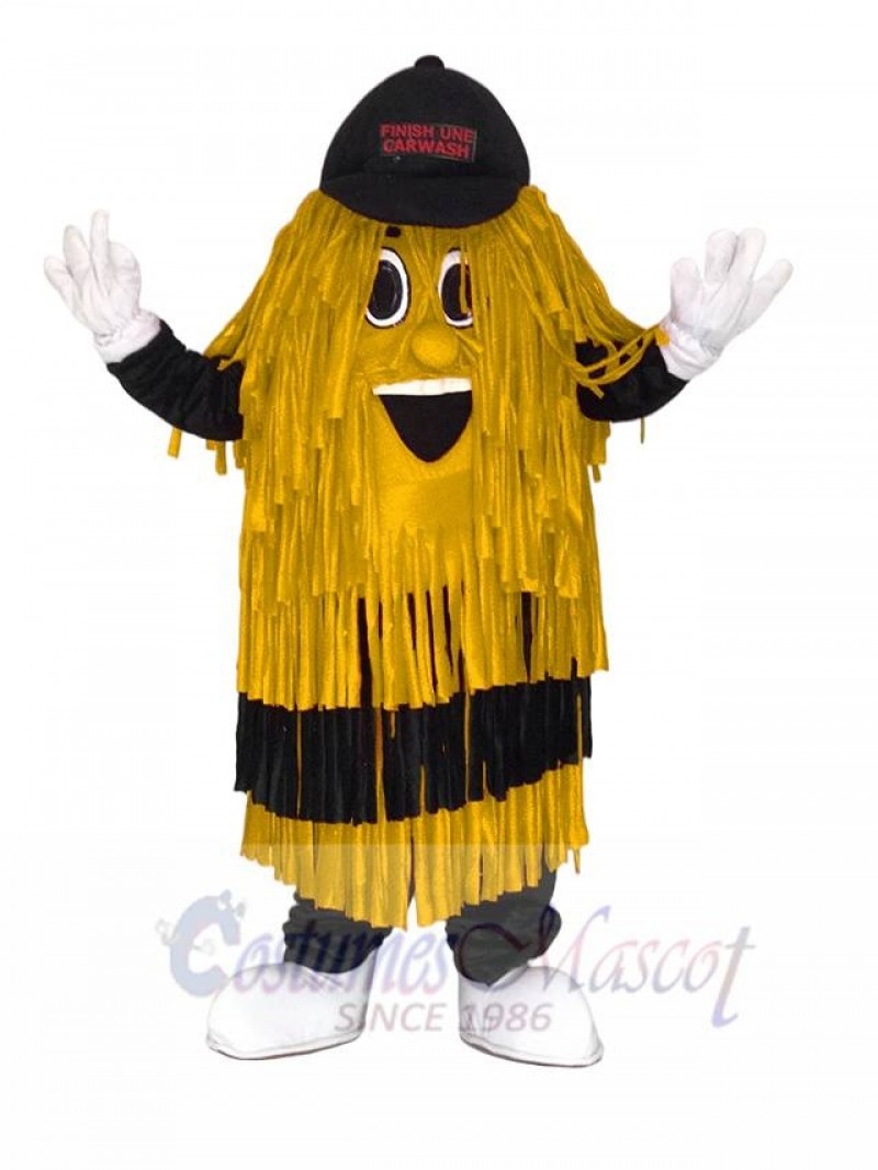 Car Wash Cleaning Brush mascot costume