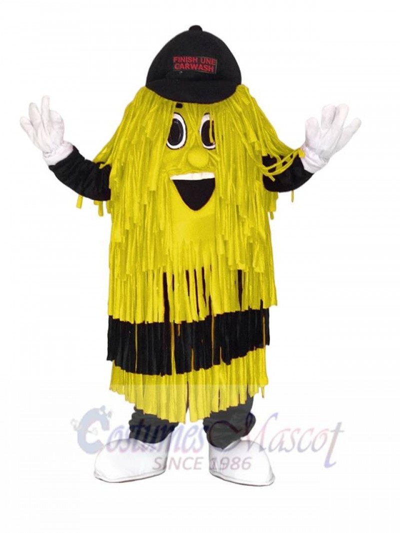Car Wash Cleaning Brush mascot costume