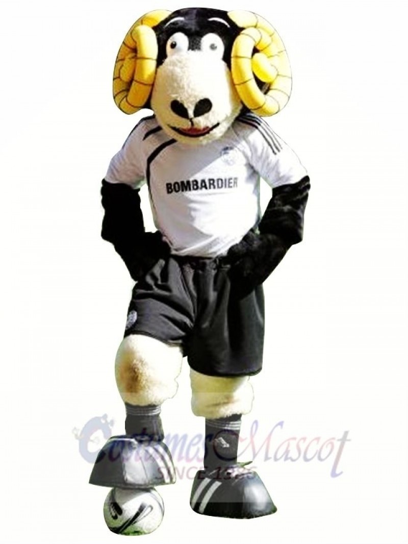 Friendly Sport Ram Mascot Costume 