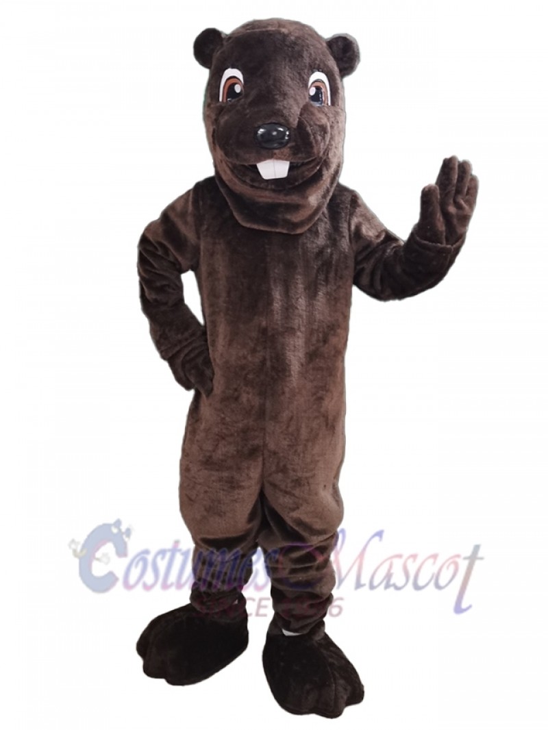 Beaver mascot costume