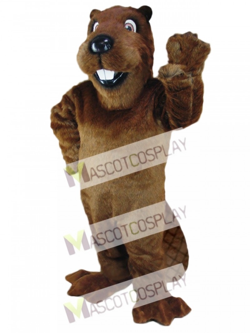 Beaver mascot costume