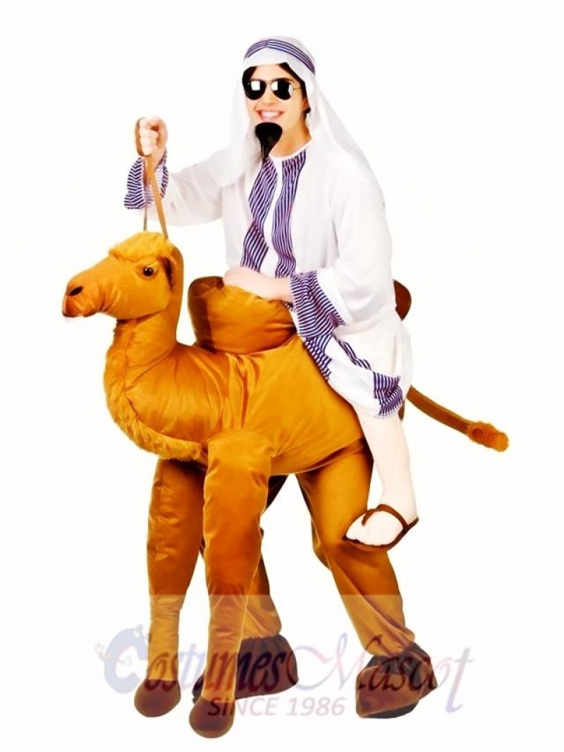 Camel Carry Me Mascot Costume Ride A Camel Fancy Dress