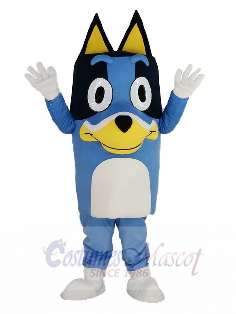 Bluey Dog mascot costume