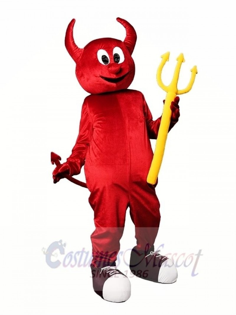 Halloween Devil Mascot Costume 