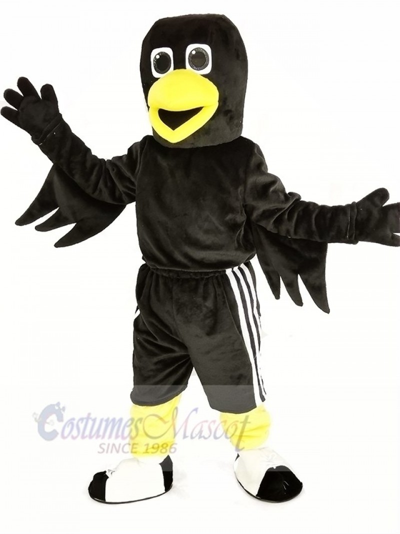 Black Bird Raven Mascot Costume Animal