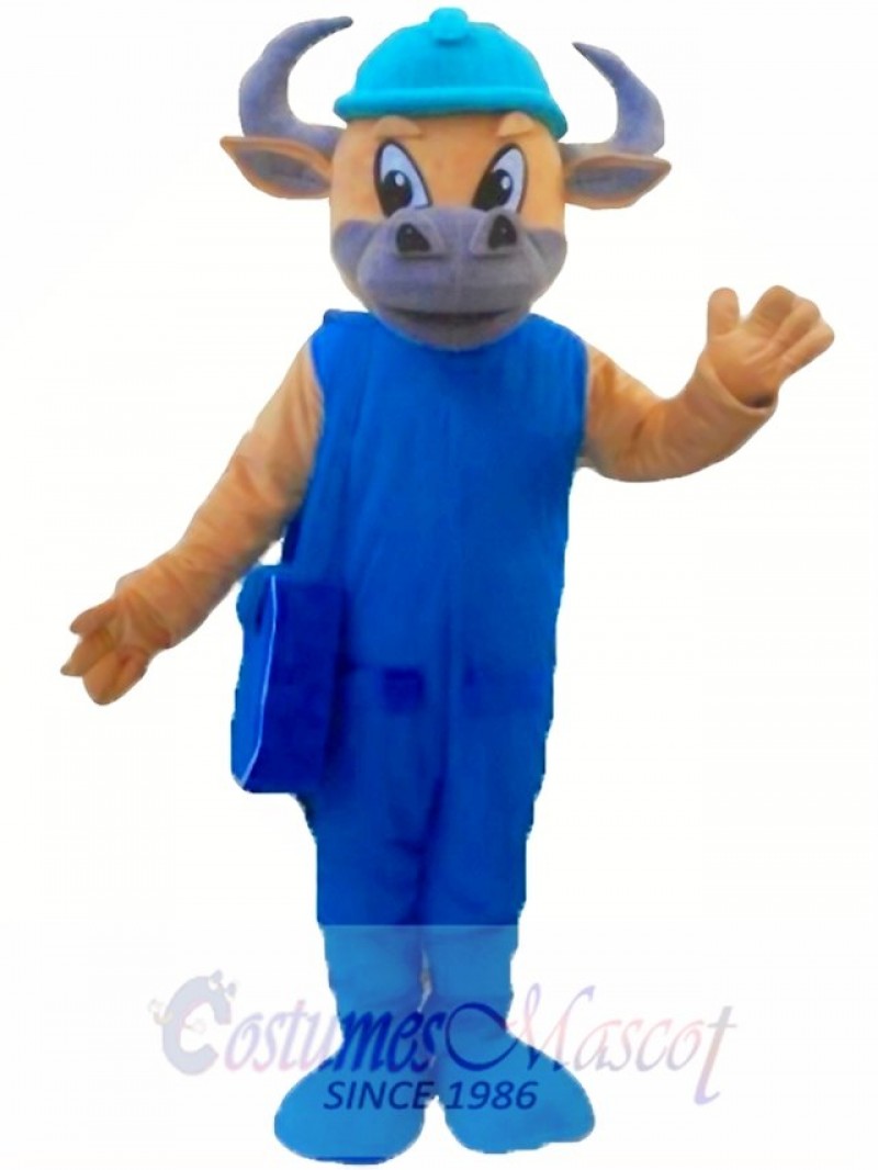 Blue Bull Mascot Costumes  