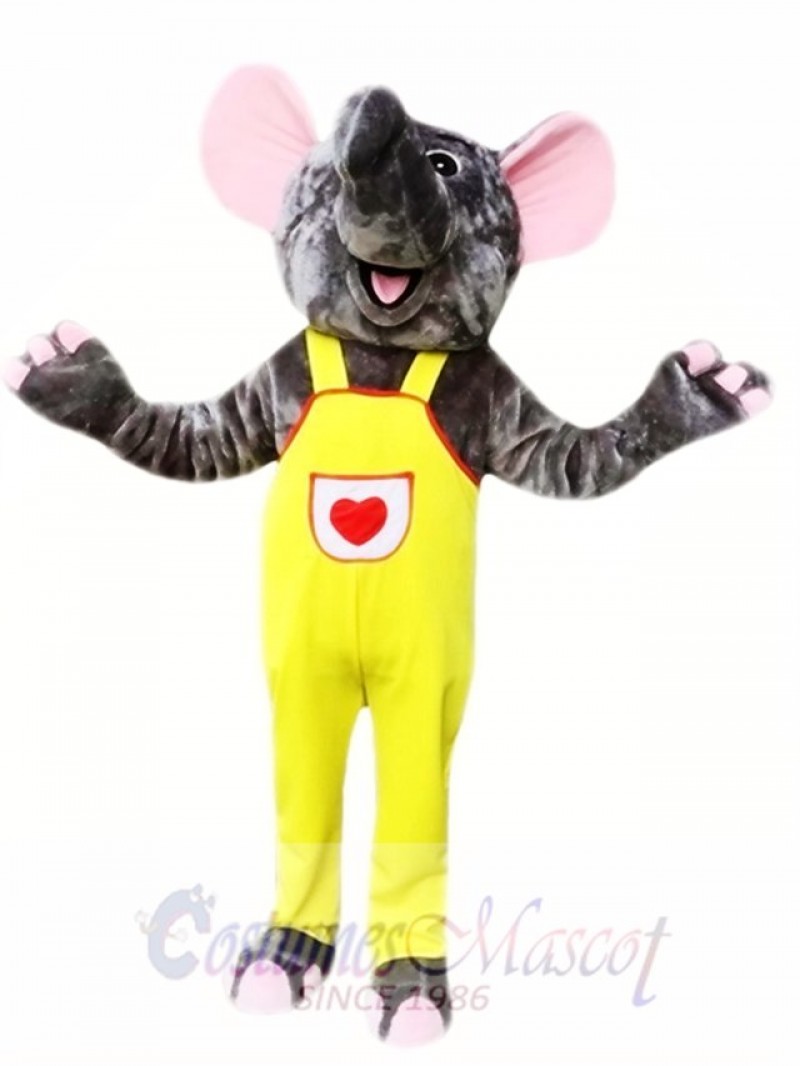 Gray Elephant Mascot Costumes  