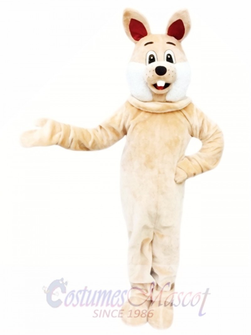 Brown Rabbit Easter Bunny Mascot Costume