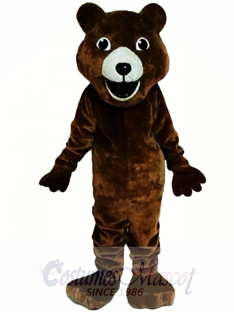 Brown Bear Mascot Costume