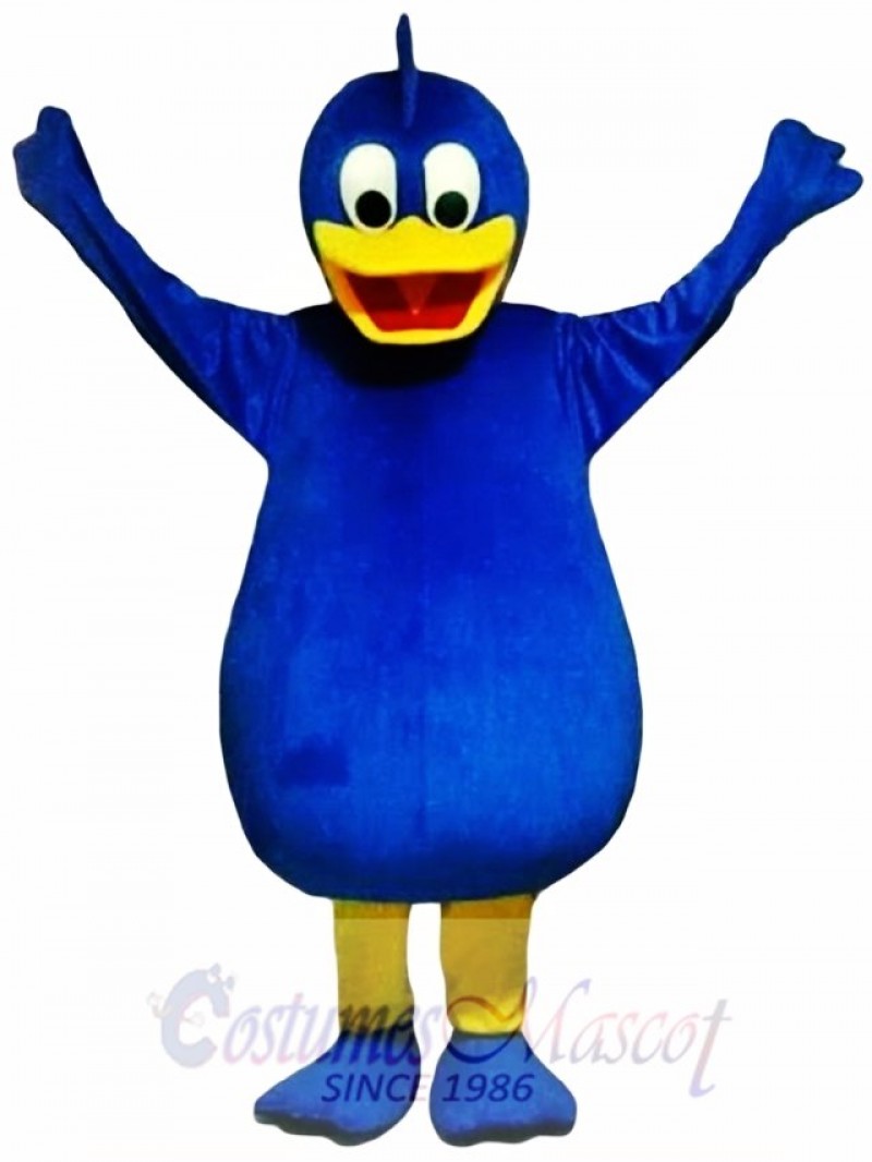 Blue Duck Mascot Costume