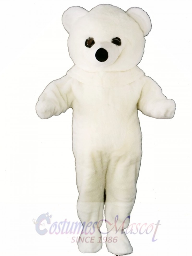 White Polar Bear Mascot Costume