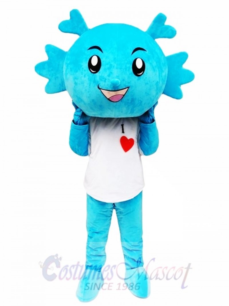 Blue Dragon Mascot Costumes  