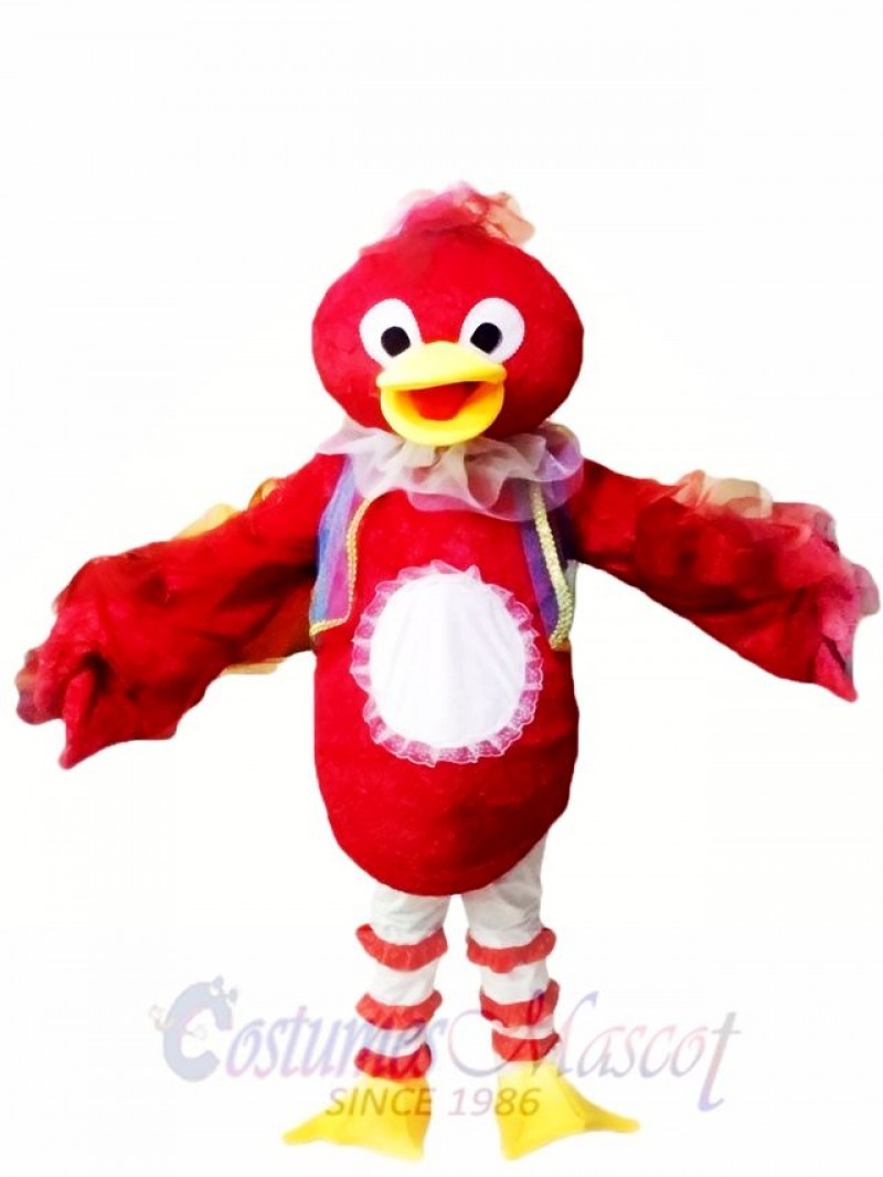 Red Bird Mascot Costume