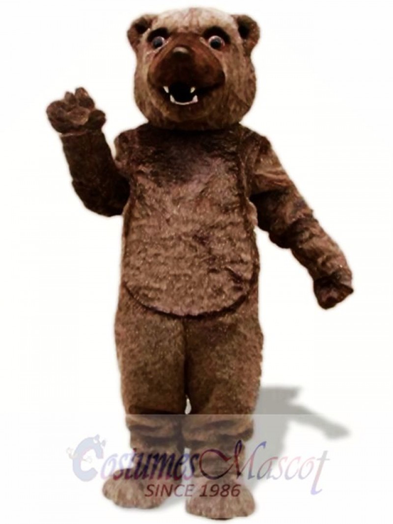 Brown Bear Mascot Costume