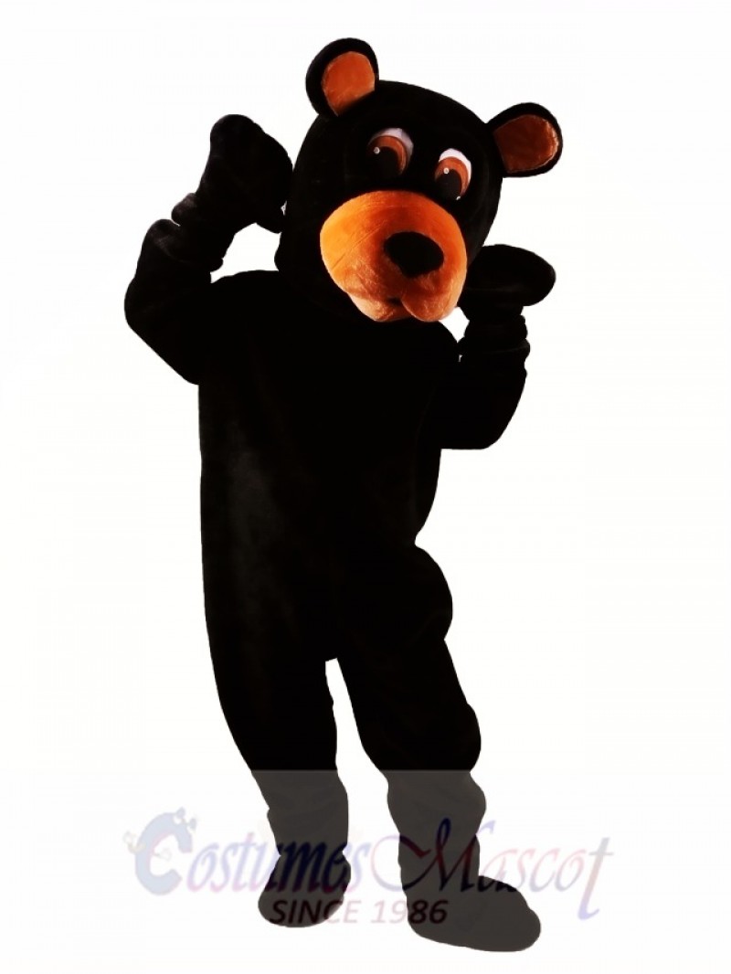 Black Bear Mascot Costume