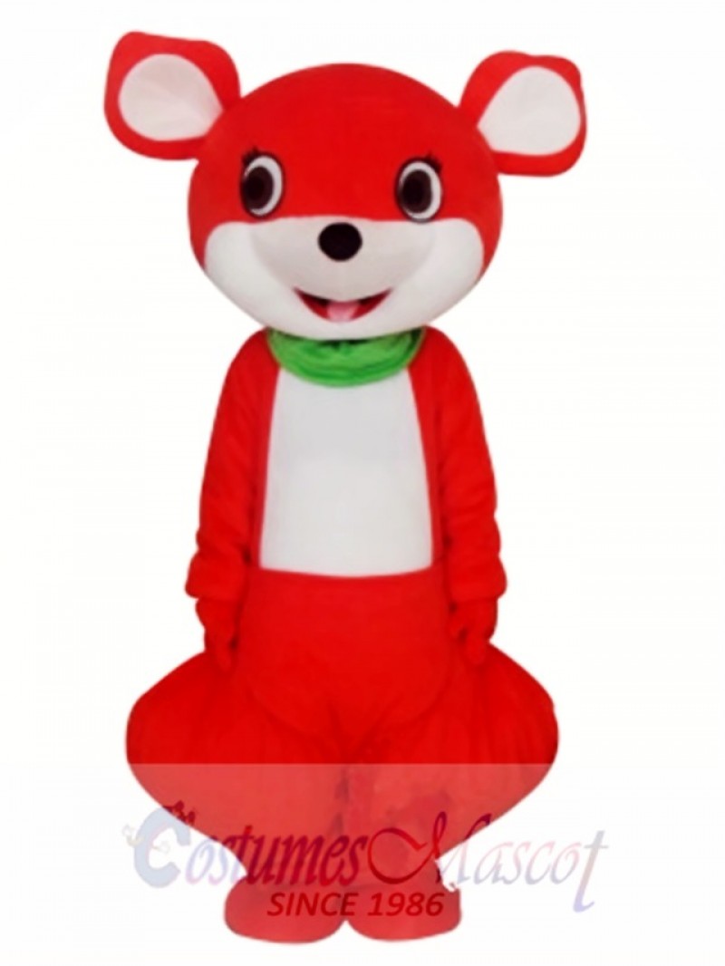 Red Kangaroo Mascot Costume