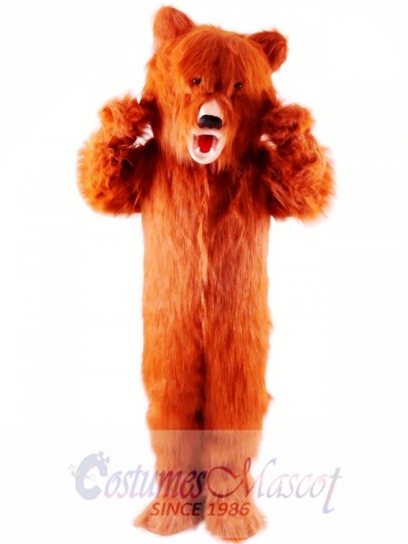 Grizzly Bear Mascot Costume