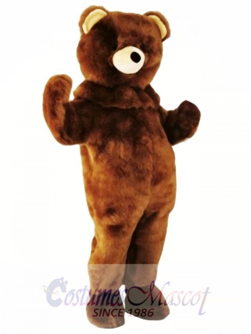 Brown Bear Mascot Costume