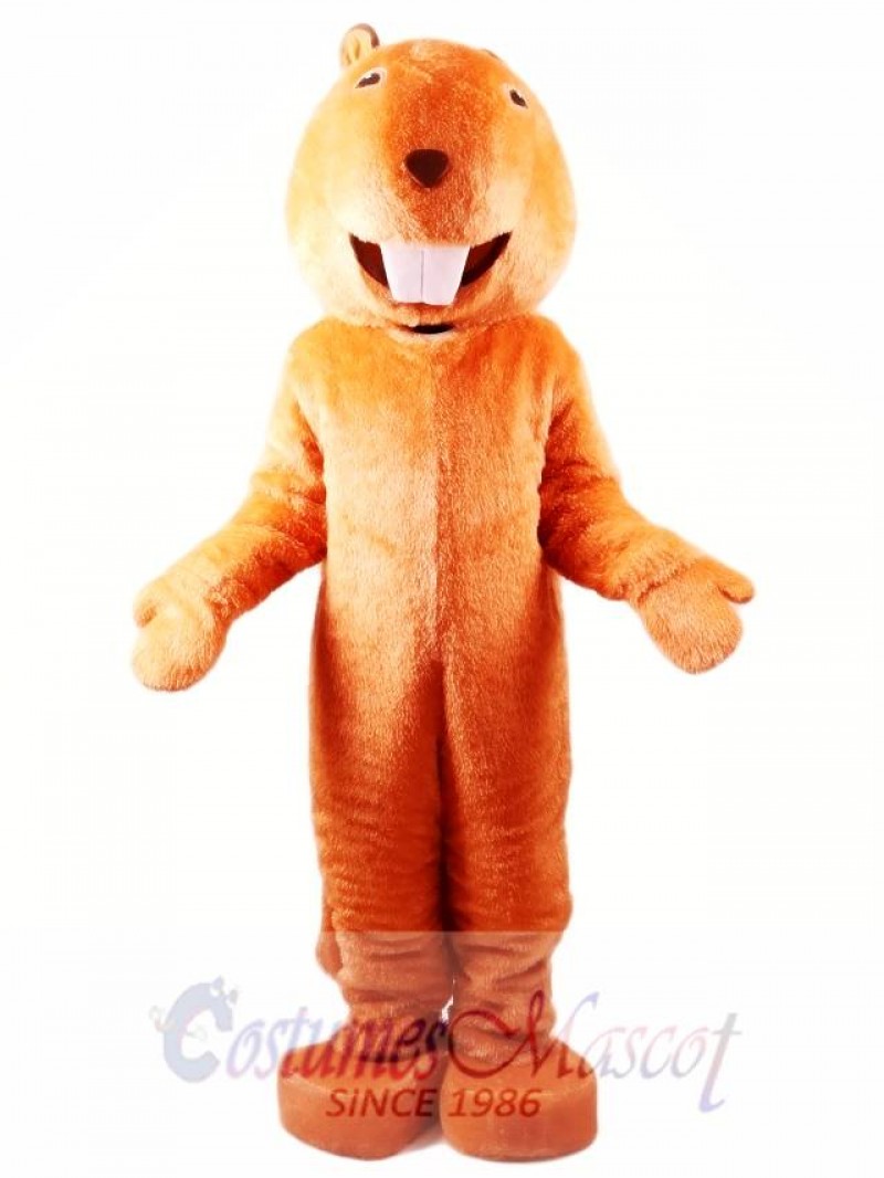 Adult Beaver Mascot Costume