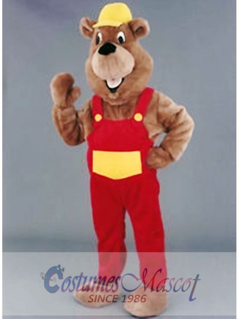 Beaver Mascot Costume for Promotion