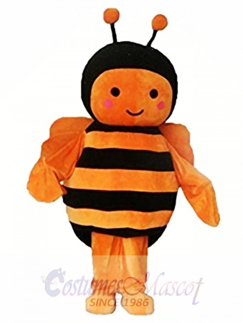 Orange Black Bee Christmas Halloween Mascot Costume