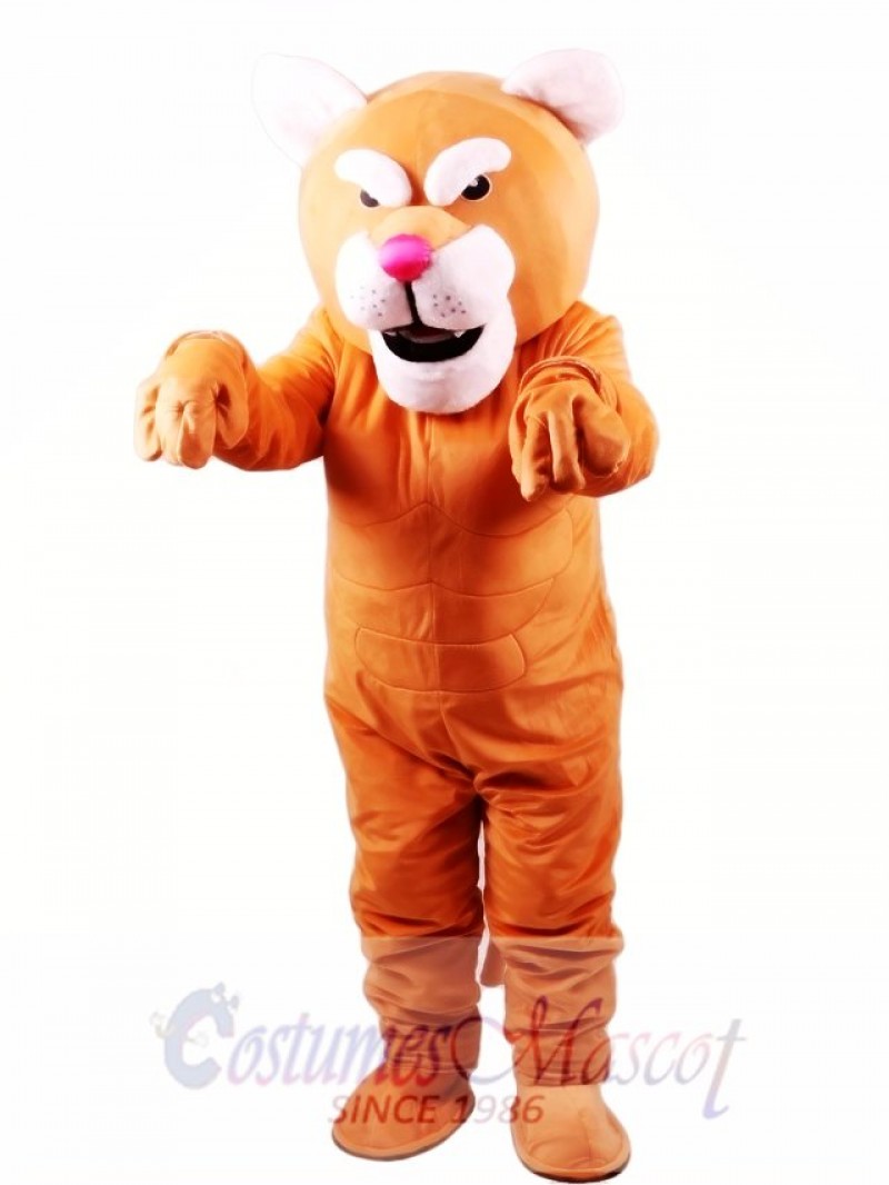 Cougar Power Cat Mascot Costume