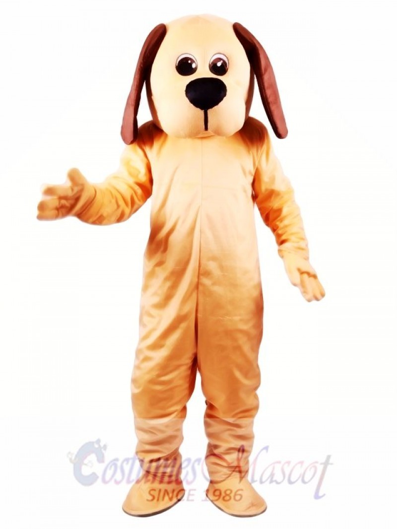 Tan Dog Mascot Costume