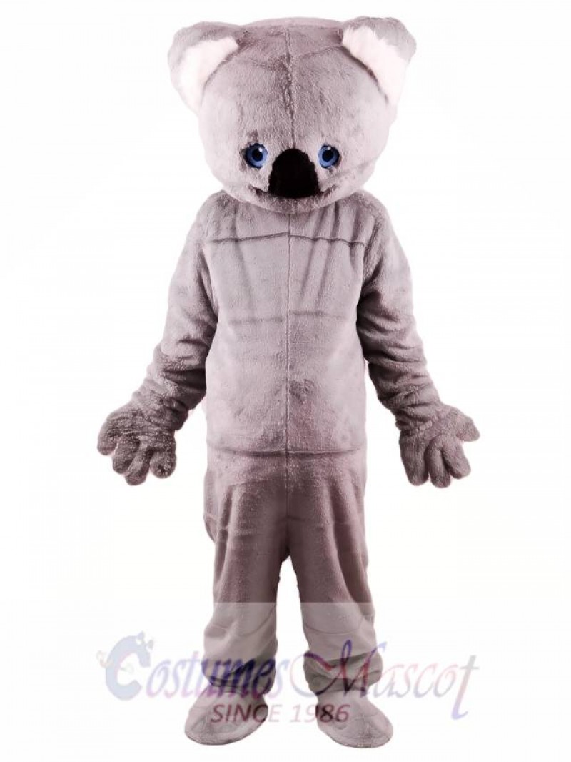 Gray Koala Mascot Costume