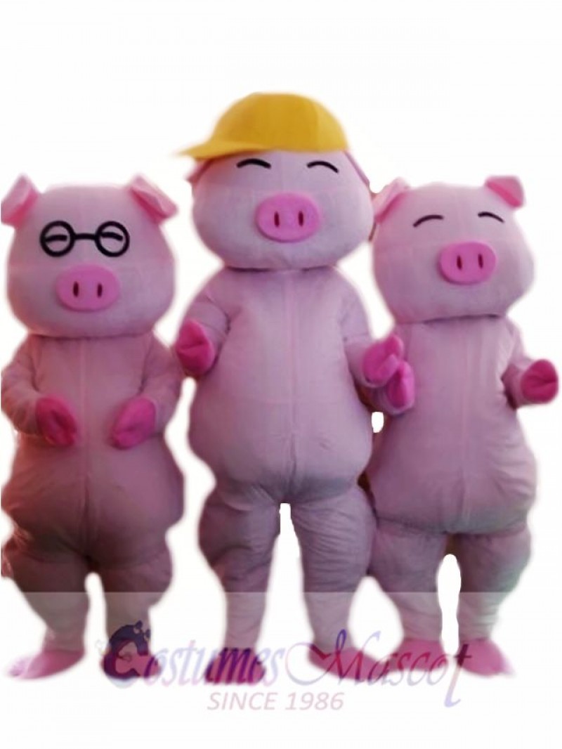 Mcdull Pig Mascot Costume Custom Fancy Costume