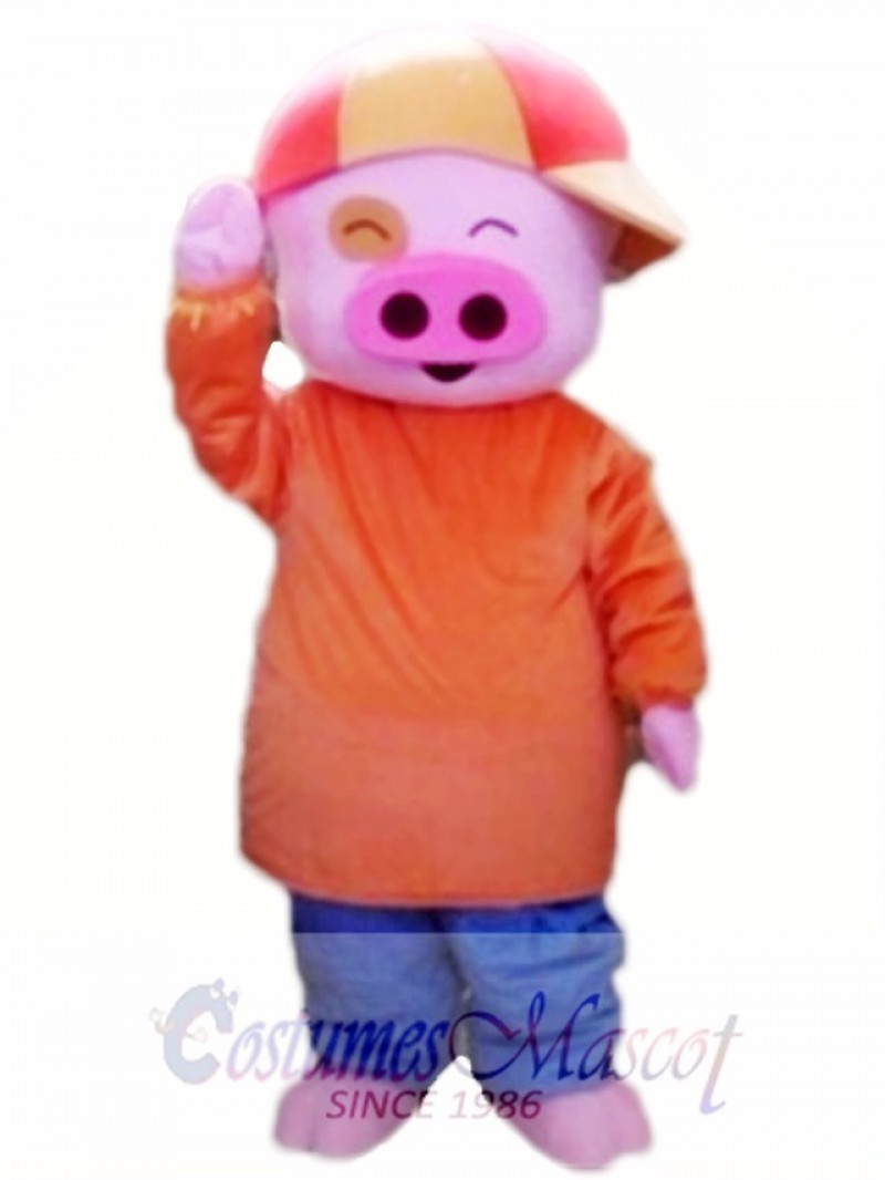 Mcdull Pig Mascot Cartoon Costume