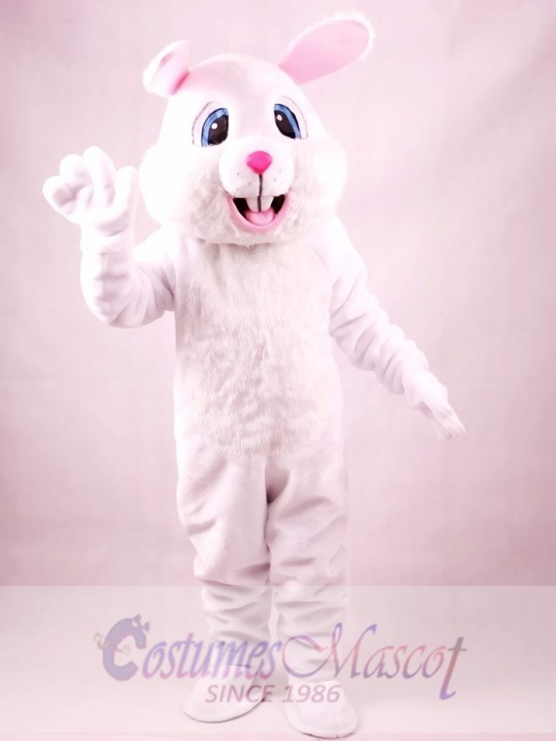 White Rabbit Easter Bunny Mascot Costume